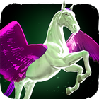 Crear Pegaso Lindo icono