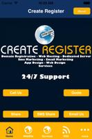 Create Register Affiche