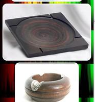 Creations Wooden Ashtray پوسٹر
