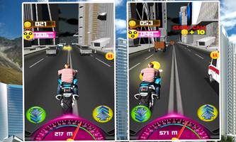 Bike Real 3D Racer screenshot 2