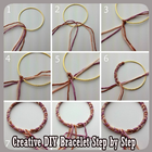Creative DIY Bracelet Step by Step icône