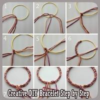Creative DIY Bracelet Step by Step Affiche