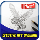 آیکون‌ Creative Art Drawing Ideas