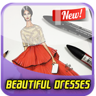 Learn to Draw Beautiful Dresses आइकन