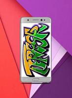 Draw Graffiti Names syot layar 1