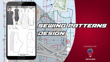 Sewing patterns for clothing Cartaz