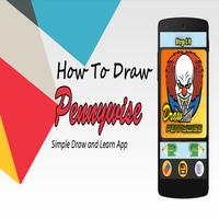 how to draw Pennywise capture d'écran 2