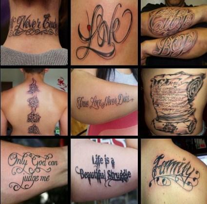 Download Free Creative Lettering Tattoos For Men For Android Apk Download PSD Mockup Template
