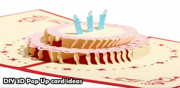Creative 3D Popup tarjeta de ideas