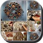 Creative pipe craft ideas icon