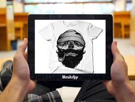 Design de camisa criativo 3D imagem de tela 3