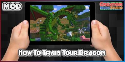 MOD How To Train Your Craft Dragon for MCPE Affiche
