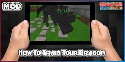 MOD How To Train Your Craft Dragon for MCPE ảnh chụp màn hình 1