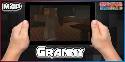 Map Granny Horror for MCPE Affiche