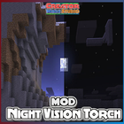 Night Vision Torch MOD for MCPE icono