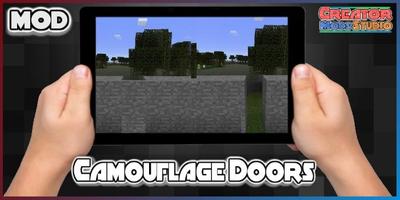 1 Schermata Camouflage Doors MOD for MCPE