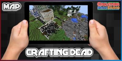 Crafting Dead MAP for MCPE Affiche