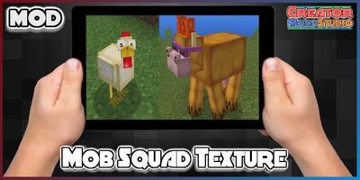 Texture Pack - Mob Squad For MCPE Affiche