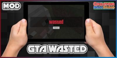 Wasted Screen Resource Pack for MCPE capture d'écran 2