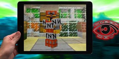 Block Armor Mod for Minecraft Poster