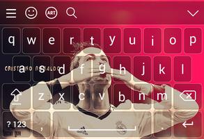 Keyboard for cristiano ronaldo cr7 screenshot 2