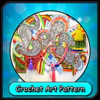 Crochet Art Pattern Affiche
