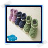 Crochet Baby Boots