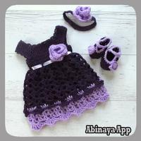 Crochet Baby Dress পোস্টার