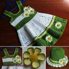 Vestido Crochet Baby