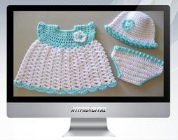 Crochet Baby Dress Ekran Görüntüsü 3