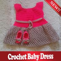 Crochet Baby Dress Affiche