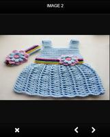 Crochet Baby Dress पोस्टर
