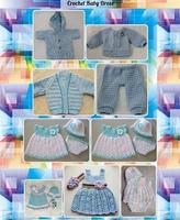 Crochet Baby Dress Plakat