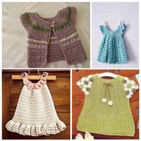 Latest Baby Knitting Dress Ideas captura de pantalla 1