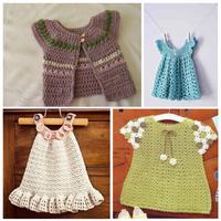 Latest Baby Knitting Dress Ideas screenshot 1