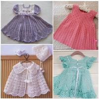 Latest Baby Knitting Dress Ideas captura de pantalla 2