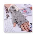 Crochet Fingerless Gloves ikon