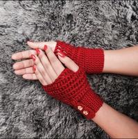 Crochet Fingerless Gloves 스크린샷 1