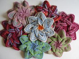 かぎ針編みの花のアイデア スクリーンショット 2