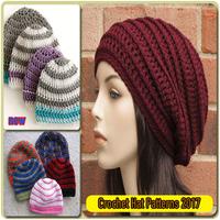 Crochet Hat Patterns 2017 poster