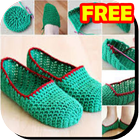 Crochet Pattern Women Slippers icon