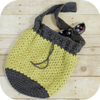 Crochet Pattern Bag ไอคอน