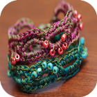 Crochet Pattern Bracelets ไอคอน