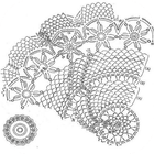 Crochet Pattern Lace icône