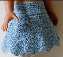 Crochet Pattern Skirt Affiche