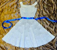 Crochet Pattern Women Dress पोस्टर