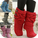 Crochet Slipper Boots For Kids APK