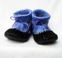 Crochet Slipper Boots For Kids capture d'écran 3
