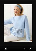 Crochet Sweater Padrões Cartaz