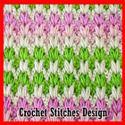 Crochet Stitches Design-icoon